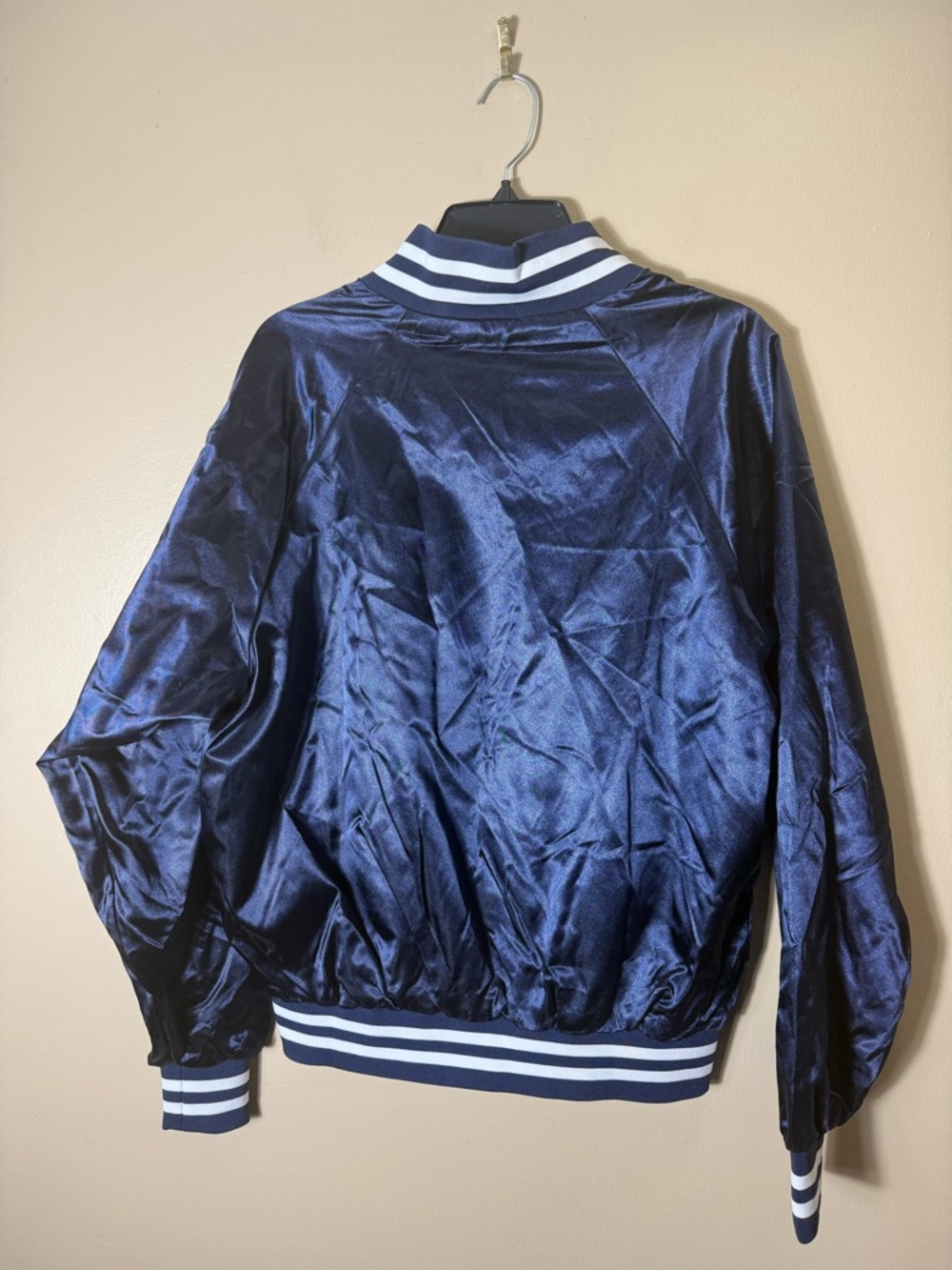 Molson Coors Satin Varsity Jacket‎ Mens M Beer Promo Y2K Streetwear - Picture 4 of 12